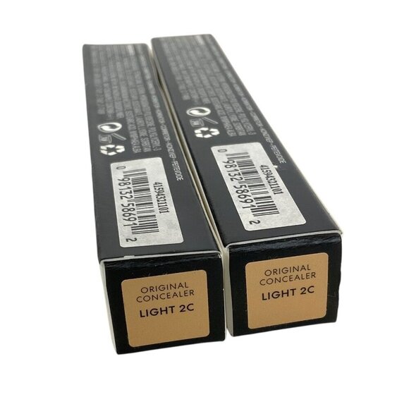 BareMinerals Original Liquid Mineral Concealer Lot of 2 Light 2C 2208 6ml Tubes - Picture 2 of 6